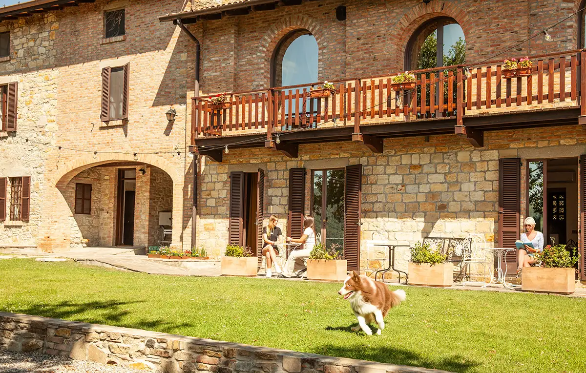 Stanze agriturismo Vernasca, camere in collina Piacenza
